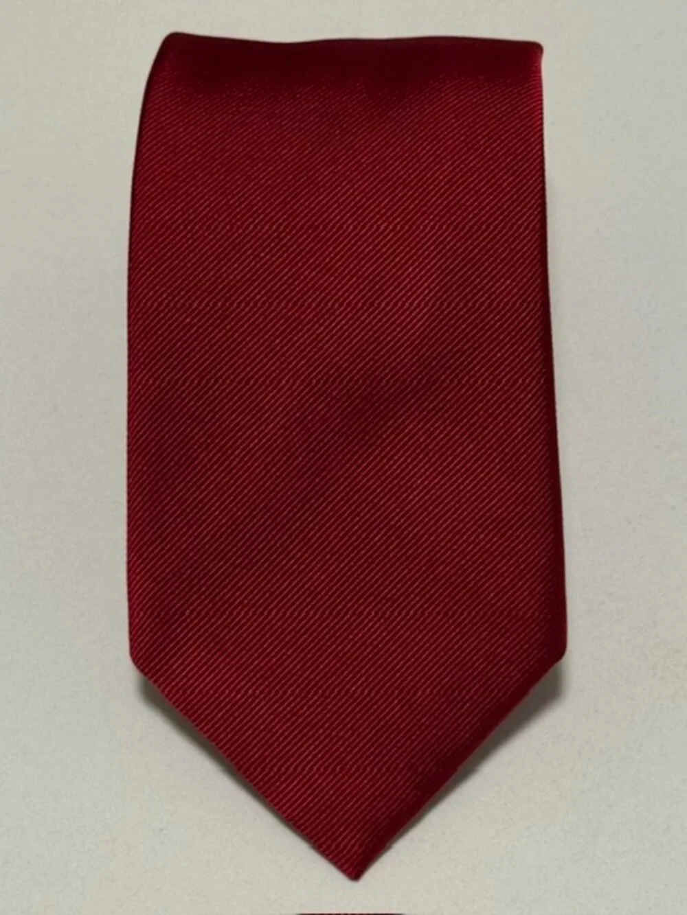 Brioni Solid Red Tie
